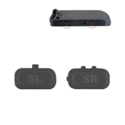 SR and SL Switch Button For Nintendo Switch Joy Con Controller (2 Piece Set) (BLACK)