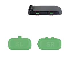 SR and SL Switch Button For Nintendo Switch Joy Con Controller (2 Piece Set) (GREEN)