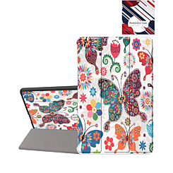 Old Style Notebook Design Case - BUTTERFLY for Kindle Fire HD10 (2023) (Only Ground Shipping)