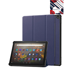 Smart Shockproof Stand Case - DARK BLUE for Kindle Fire HD10 (2023) (Only Ground Shipping)