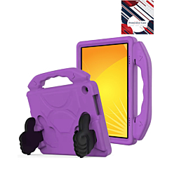 Hand - Held Stand Kids Case - PURPLE for Kindle Fire HD10 (2023) (Only Ground Shipping)