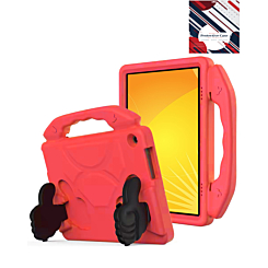 Hand - Held Stand Kids Case - RED for Kindle Fire Max 11 (2023) (Only Ground Shipping)