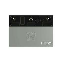 LuoWei LW-M1 Microscope Tin Planting Platform with Silicone Pad / BLACK (Only Ground Shipping) (Not Returnable)