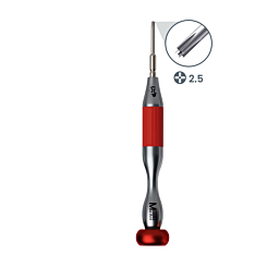 MaAnt MY-903 High-Precision Antirust S2 Alloy Screwdrivers - Convex Cross 2.5 (Not Returnable)