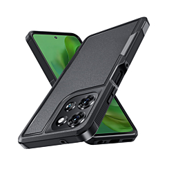 Dual Layers Shockproof Strong Case - BLACK for Moto G Power 5G (2025 / 2026) / G Play 5G (2025) (Only Ground Shipping)