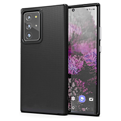 Galaxy Note 20 Ultra Shock Absorption Protective Dual Layer Case - BLACK (Only Ground Shipping)