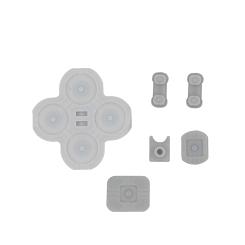 Rubber Conductive D-Pad Buttons (Left) Set (6 Piece Set) for Nintendo Switch Joy-Con Controller