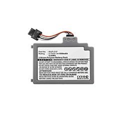 Replacement Battery for Nintendo WII U (WUP-012) (3.7V 1500 mAh) (Only Ground Shipping)