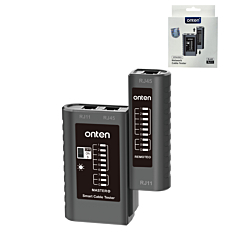 Onten Network Cable Tester (RJ45 + RJ11) (Only Ground Shipping)