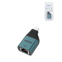 Onten USB-C to Ethernet Adapter (100mbps) (Only Ground Shipping)