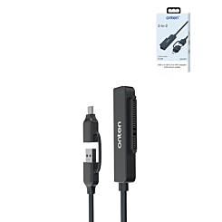 Onten 2in2 USB C + A To Sata Cable (3-5gbps) (Only Ground Shipping)