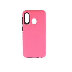Galaxy A20E Shock Absorption Protective Dual Layer Case- PINK (Only Ground Shipping)