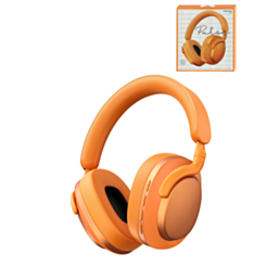 PULSE Noise Cancelling Wireless Headphones with Built -In Microphone -ORANGE (Only Ground Shipping)