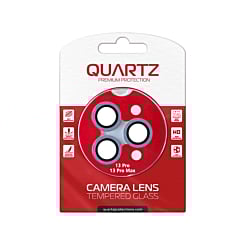 Order the QUARTZ HD Tempered Glass BLUE with Glitter Diamond Camera Lens for iPhone 13 Pro Max 13 Pro Back Camera.
