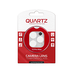 Purchase the QUARTZ Clear Back Camera Tempered Glass for iPhone 12 Pro Max.






