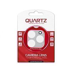 Shop the QUARTZ clear back camera tempered glass for iPhone 15 Pro and 15 Pro Max.