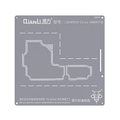 Shop the QianLi Bumblebee QS116 middle layer stencil for Galaxy Note 20 Ultra N986.
