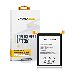 QMAX Pro Replacement Battery for Motorola Edge 2023 (XT2305) (4400 mAh) (PG44) (Only Ground Shipping)