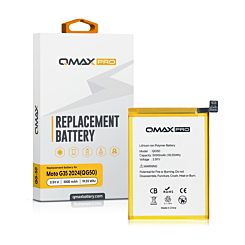 QMAX Pro Replacement Battery for Motorola G35 (XT2433 / 2024) (5000 mAh) (QG50) (Only Ground Shipping)
