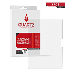 QUARTZ Clear Tempered Glass for iPad Pro 11 (2024 / 2025) (Pack of 3)