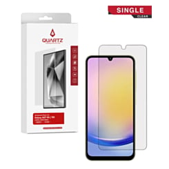 QUARTZ Clear Tempered Glass for Galaxy A05S (A057 / 2023) / A07 4G / 5G (A075 / A076 2025) (Single Pack)