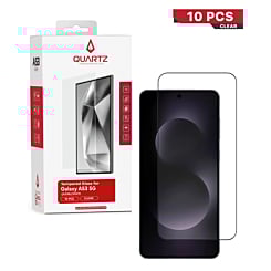 QUARTZ Clear Tempered Glass for Galaxy A53 5G (A536 / 2021) (Pack of 10)