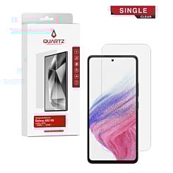 QUARTZ Clear Tempered Glass for Galaxy A53 5G (A536 / 2021) (Single Pack)