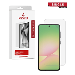 QUARTZ Clear Tempered Glass for Galaxy A56 5G (A566 / 2025) (Single Pack)