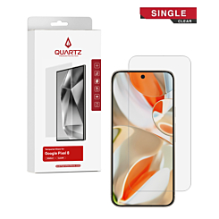 QUARTZ Clear Tempered Glass for Google Pixel 8 (Single Pack)