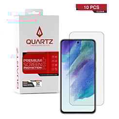 Grab wholesale deals on the QUARTZ Clear Tempered Glass for Galaxy S21 Plus, Pack of 10.