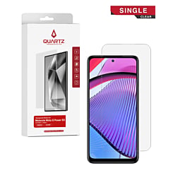 QUARTZ Clear Tempered Glass for Motorola Moto G Power 5G (XT2415-1 / 2024) (Single Pack)