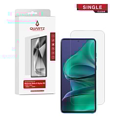 QUARTZ Clear Tempered Glass for Motorola Moto G Stylus 5G (XT2517- 1 / 2 / 3 / 2025) / Edge 60 Stylus (XT2517-4 / 2025) (Single Pack)