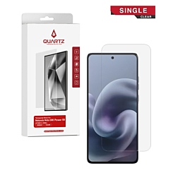 QUARTZ Clear Tempered Glass for Motorola Moto G86 (XT2527 / 2025) / G86 Power 5G (XT2527-7 / 2025) (Single Pack)