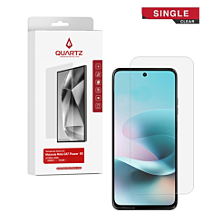 QUARTZ Clear Tempered Glass for Motorola Moto G67 Power 5G (XT2533 / 2025) (Single Pack)