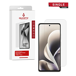 QUARTZ Clear Tempered Glass for Motorola Moto G Power 5G (XT2617-1 / 2026) (Single Pack)