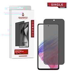QUARTZ Privacy Tempered Glass for Galaxy A53 5G (A536 / 2021) (Single Pack)