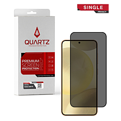Stock up on the QUARTZ privacy tempered glass for Galaxy S24 FE, single pack.