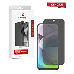 QUARTZ Privacy Tempered Glass for Motorola Moto G 5G (XT2313-6 / 2023) (Single Pack)
