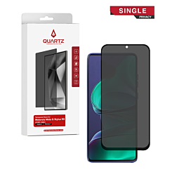 QUARTZ Privacy Tempered Glass for Motorola Moto G Stylus 5G (XT2517- 1 / 2 / 3 / 2025) / Edge 60 Stylus (XT2517-4 / 2025) (Single Pack)