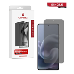 QUARTZ Privacy Tempered Glass for Motorola Moto G86 (XT2527 / 2025) / G86 Power 5G (XT2527-7 / 2025) (Single Pack)