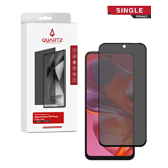 QUARTZ Privacy Tempered Glass for Motorola Moto G57 (XT2537 / 2025) / G57 Power (XT2537 / 2025) (Single Pack)