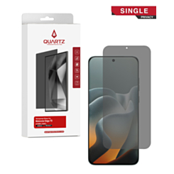 QUARTZ Privacy Tempered Glass for Motorola Edge 70 (XT2601 / 2025) (Single Pack)