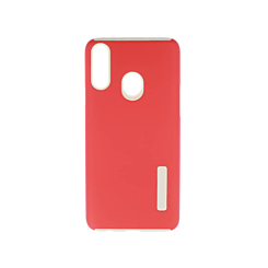 Galaxy A20E Dual Layer Protective Case - RED (Only Ground Shipping)