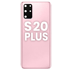 Shop the Back Glass with Camera Lens and Adhesive for Galaxy S20 Plus in Cloud Pink.