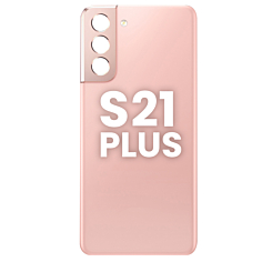 Buy the Back Glass with Camera Lens and Adhesive for Galaxy S21 Plus in Phantom Pink.