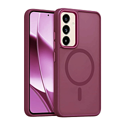 Galaxy S25FE New Magnetic Wireless Charging Case - CHERRY (Only Ground Shipping)