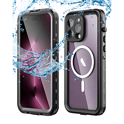 SHELLBOX Waterproof Case Surfing Underwater Diving for iPhone 15 Pro Max (Only Ground Shipping)