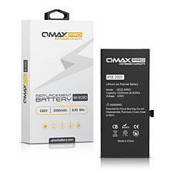Shop the QMAX Pro extended capacity replacement battery for iPhone SE 2020 with 2200 mAh.