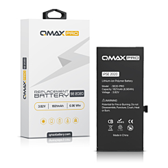 Order the QMAX Pro replacement battery for iPhone SE 2020 with 1821 mAh.