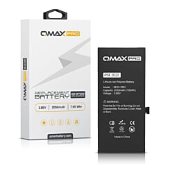 Grab the wholesale deals on the QMAX Pro replacement battery for iPhone SE 2022 with 2050 mAh capacity.